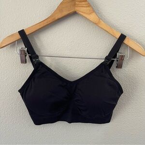 Hofish Black Nursing Bra Comfy Size S